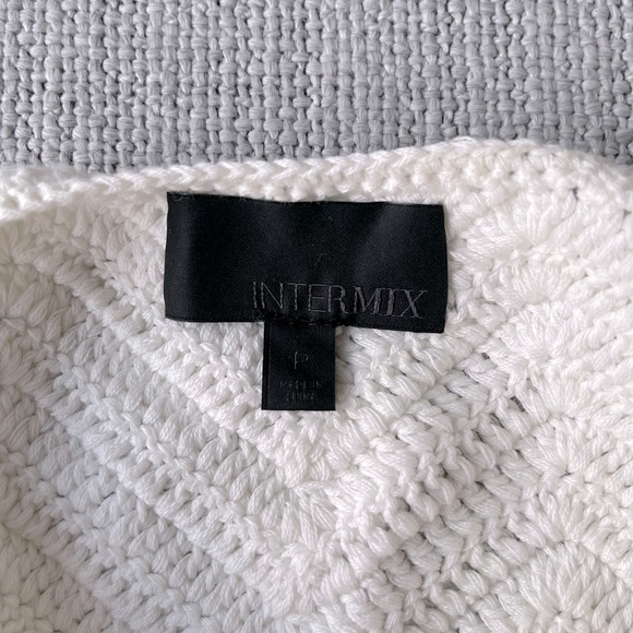 Intermix White Crochet Halter Top - Picture 3 of 3